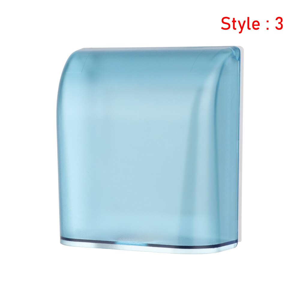 1PC 86 Typ Ochse Nagel-freies Kleber Einfügen Einfache Installation Wasserdichte Kasten Steckdose Wasserdichte Kasten Gremium Tafel schalter Schutz: Stil 3