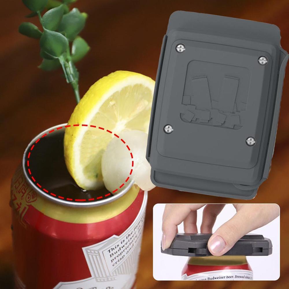 Cortador de tapa de lata de cerveza desnuda Manual, el abridor de latas más sencillo, abridor de botellas de bebidas, abridor de botellas, herramienta de foto desnuda, accesorios de cerveza