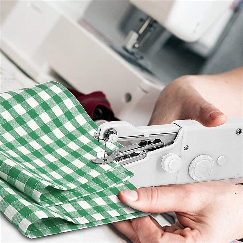 Portable Stitch Hand Held Electric Sewing Machine Handheld Mini Handmade Threads Household Set Needlework Cordless Manual