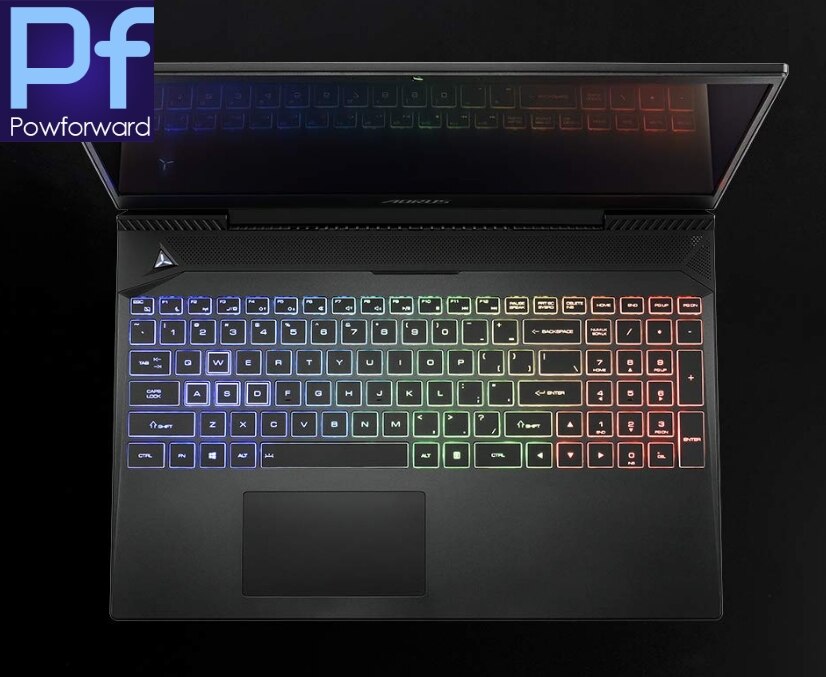 Silicone Laptop Keyboard Cover - Ultra-thin, Waterproof, Dustproof Skin for Gigabyte AORUS 5 Gaming Notebook 15-15.6 inch