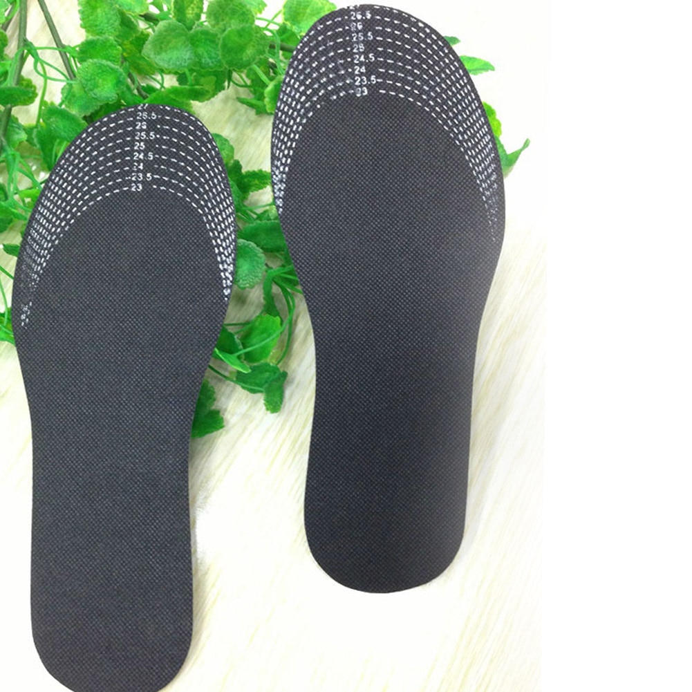 Plantillas desodorantes para zapatos, almohadilla para pies de carbón de bambú, absorbente de sudor, movimiento, Unisex, venta directa,