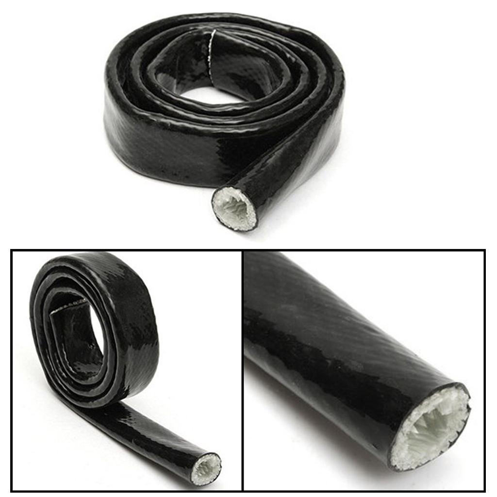 AN-10 Silicone Coated Fibreglass Heat / Fire Sleeve 16mm I.D For AN10 Fuel Hose