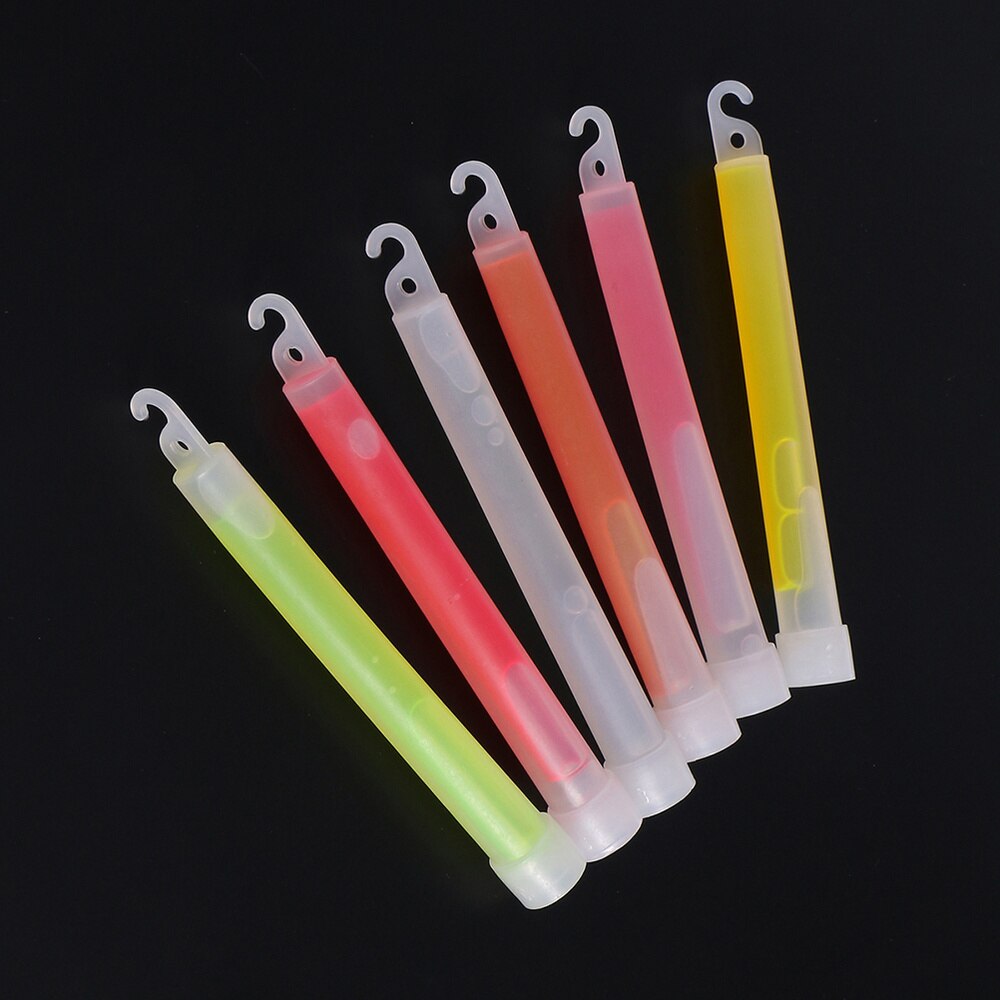 10PCS 6-INCH Industrial Grade Glow Sticks Ultra Bright Emergency Light Sticks - Green