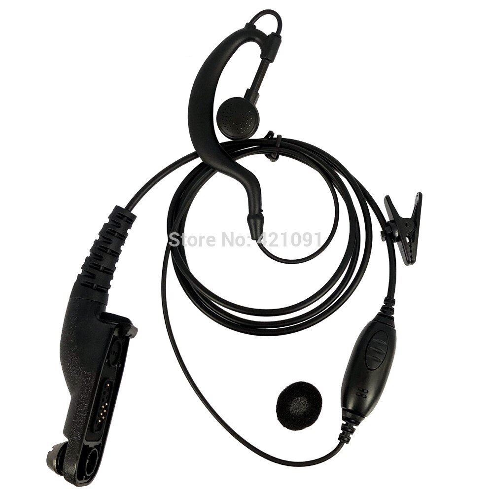 Ptt Oortelefoon Headset Mic Voor Motorola Xir P8268 P8668 APX6000 APX7000 APX2000 DP3400 DP3600 DP4400 DP4800 DGP6150 Walkie Talkie