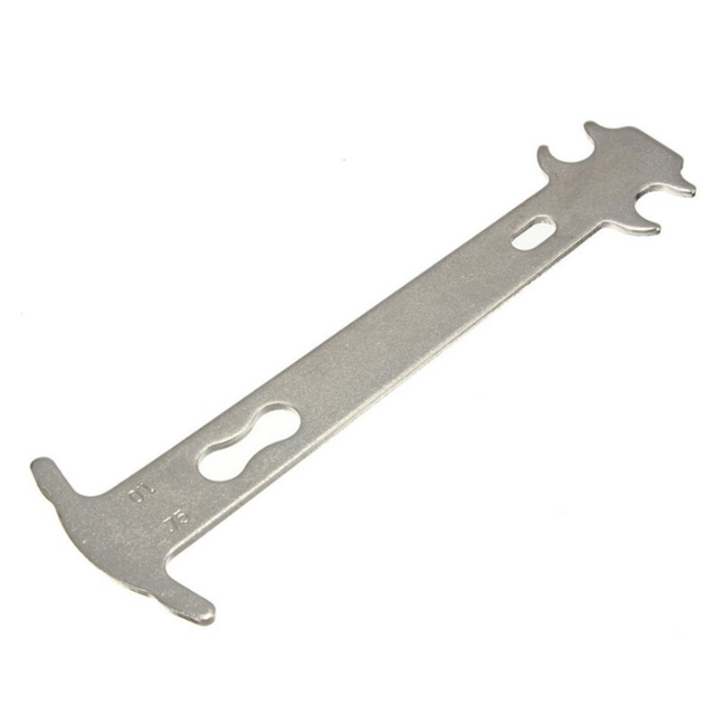 Fiets Chains Gauge Meting Heerser Mtb Bike Chain Wear Indicator Gauge Checker Uitgerekt Tool Vervanging Reparatie Tool