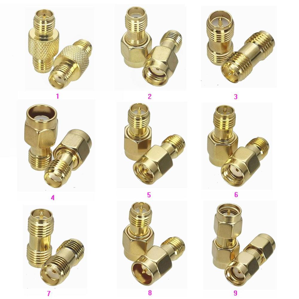1Stck RP-SMA rpsma zu sma/RP-SMA Stecker & Buchse Buchse rf Koaxial Adapter Stecker Prüfung konverter