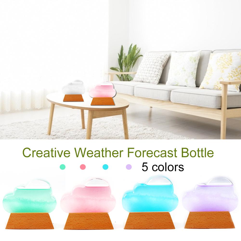 Prévisions météo cristal poire forme tempête verre décor noël nouvel an météo prévision pour bouteille goutte tempête Art décor
