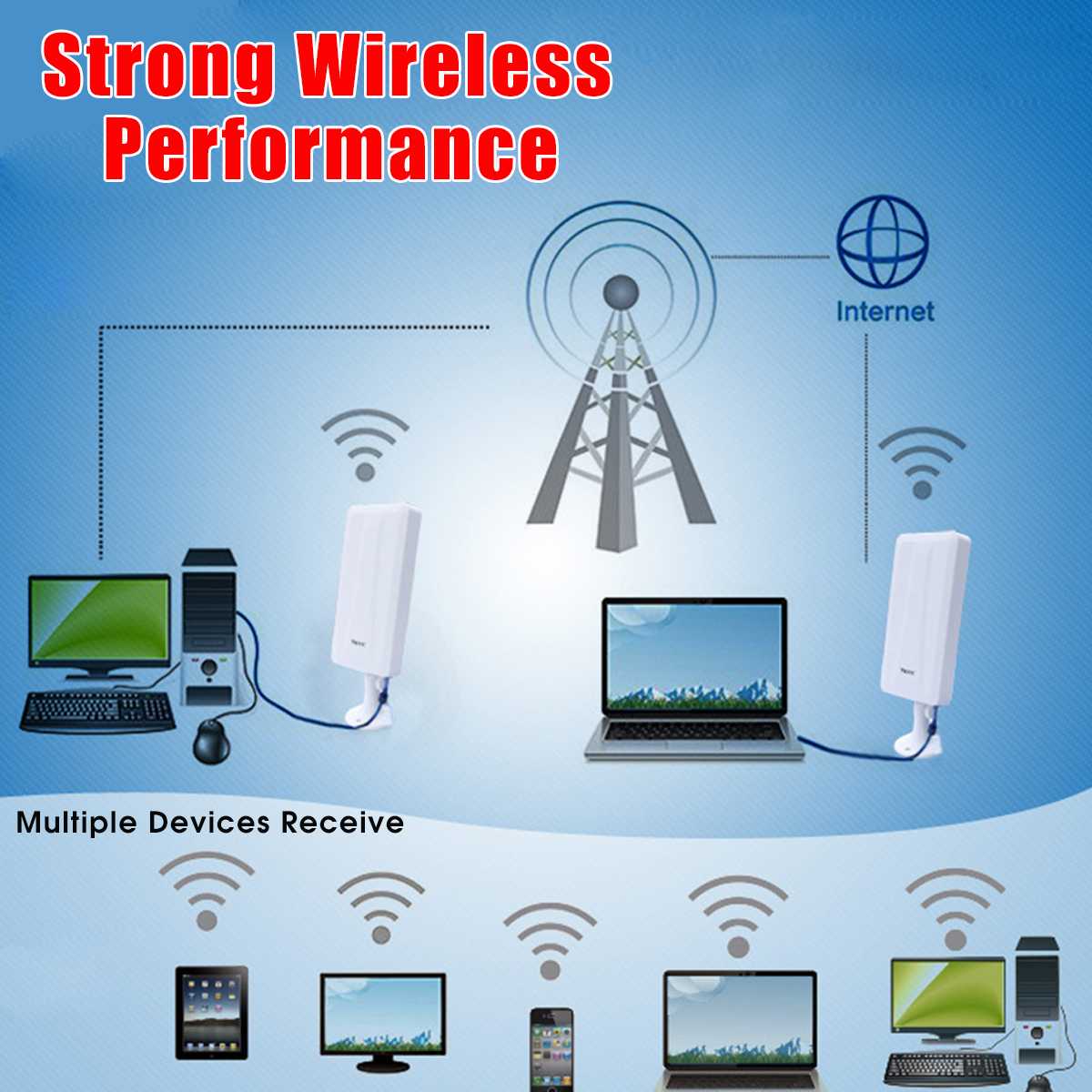 2.4 ghz 150 mbps usb draadloze wifi-extender wifi-versterker met groot bereik wifi-antenneversterker voor thuiskantoornetwerk