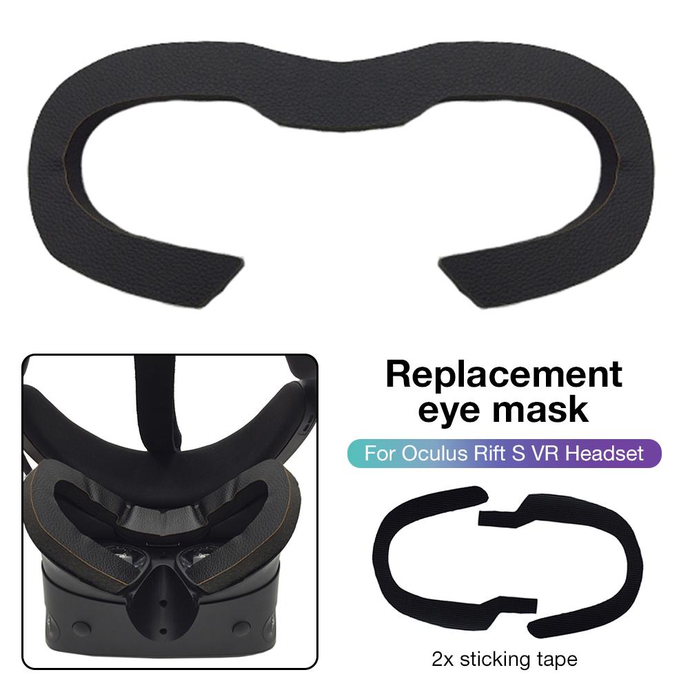 VR Glesses Eye Mask Foam Pad for Oculus Rift S VR Headset Glesses Eye Masks Replacement Cover Mat Accessories