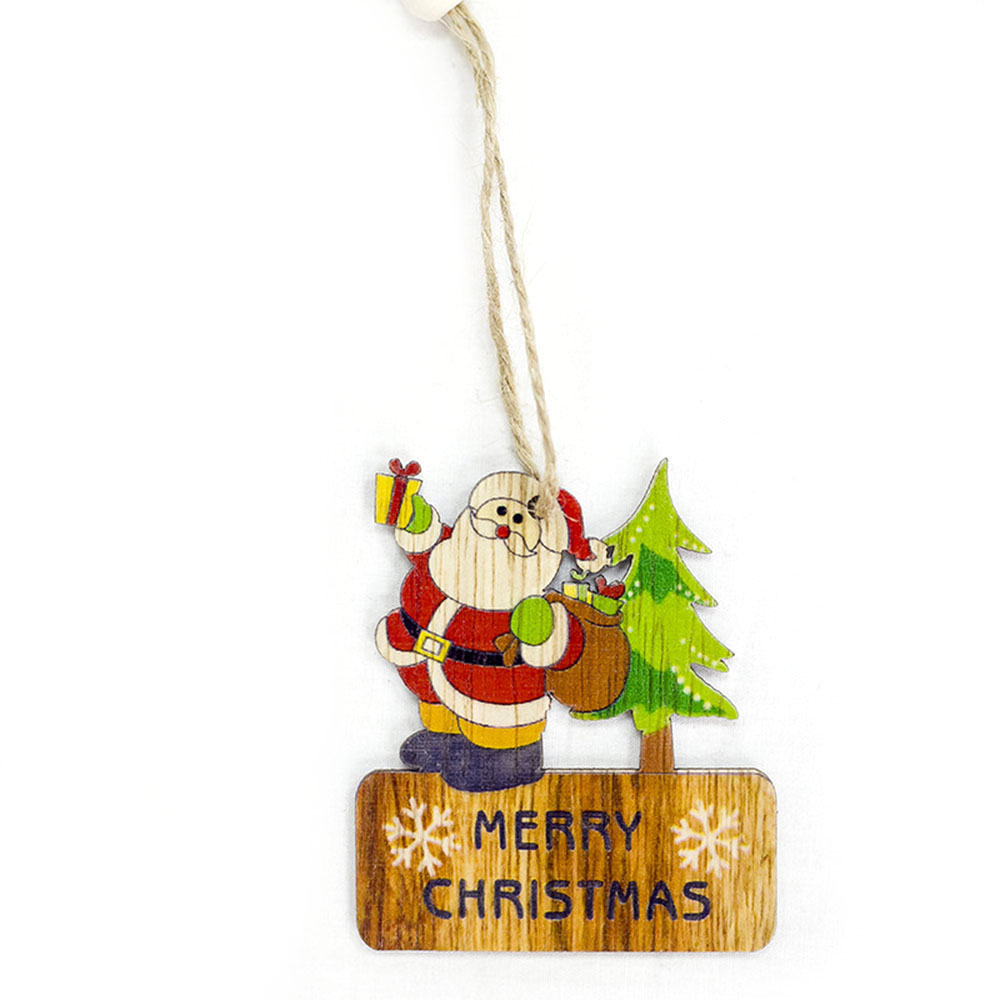 6pc julepynt juletre dekor anheng pynt til hjemmet julefest juletre ornament låve