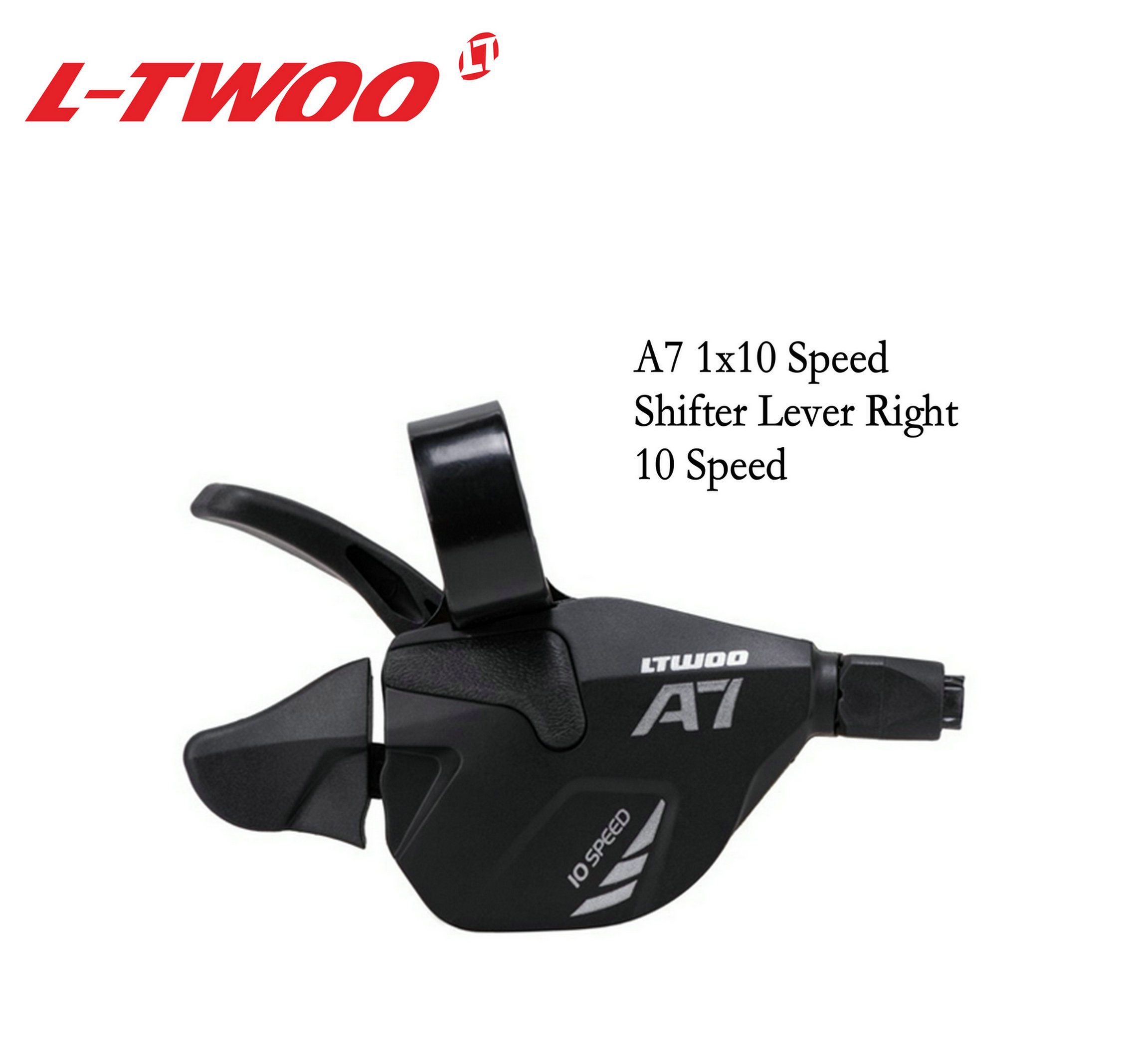 Ltwoo A7 1X10s Achterderailleur 10V 2X10s Mid Kooi Compatibel Met 11-40T En 11-42T Cassette, compatibel Met Nx, Gx Shifter,: A7 10S shifter