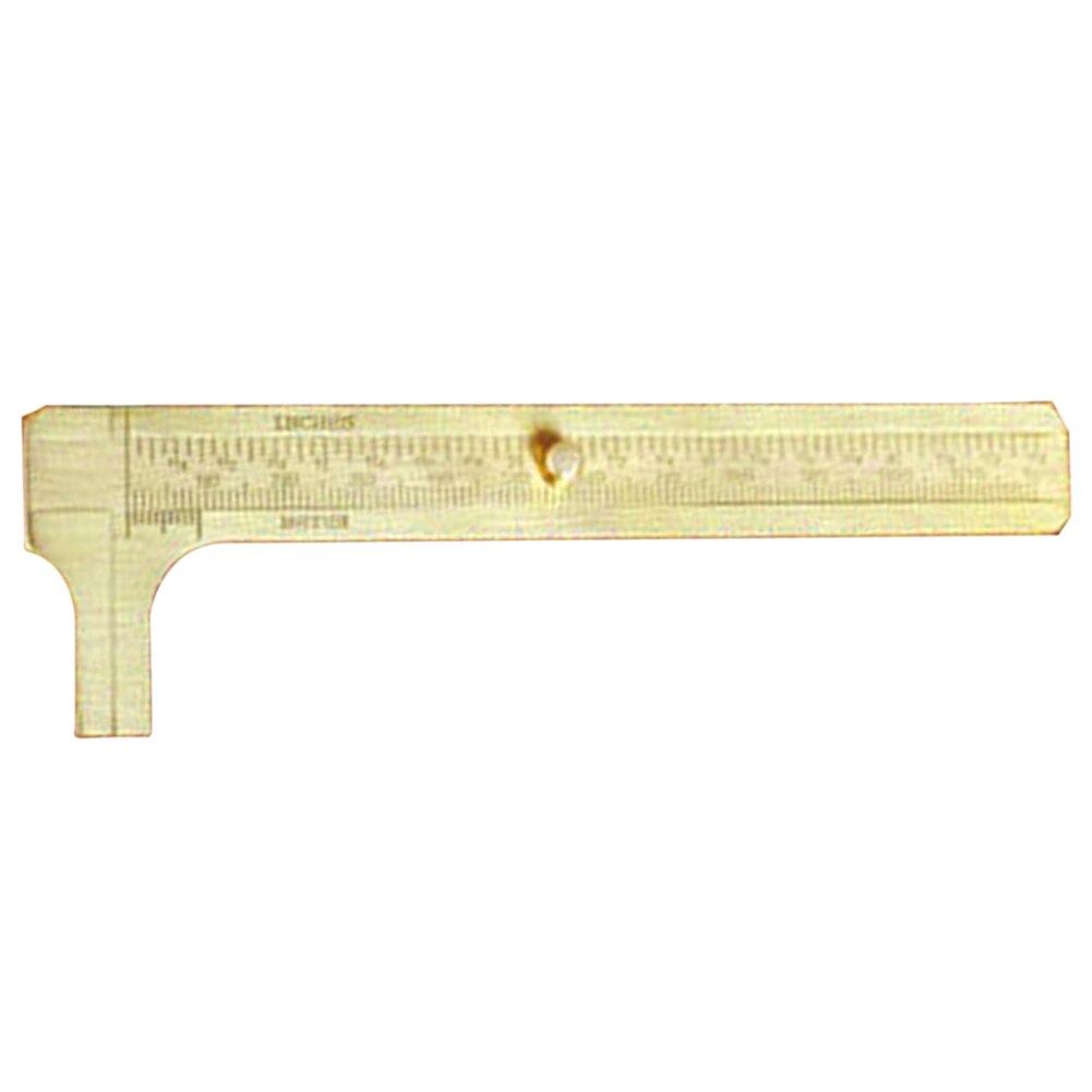 Millimeter / Inches Double Scale Vernier Caliper Ruler Brass copper ruler 80 /100 /120mm Precision measuring instrument: 120mm