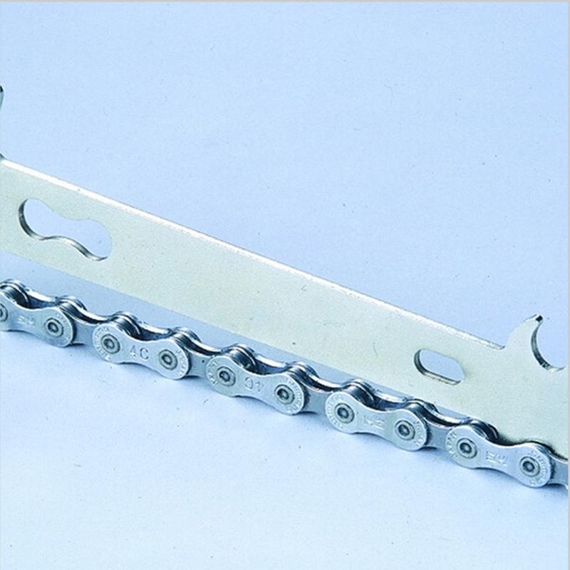1Pc Bike Chain Wear Indicator + Bike Chain Mountain Road MTB Bicycle Checker Kits Multi-Functional Accessories Repair Tool
