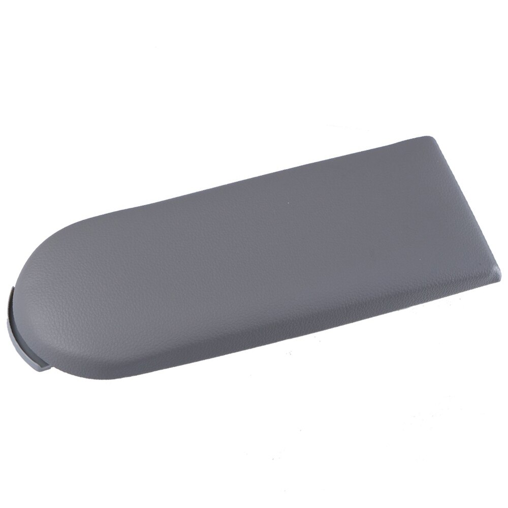 Leather Armrest Cover Car Center Console Armrest Cover Lid For Jetta Bora Golf MK4 Beetle Skoda Octavia Passat B5: gray