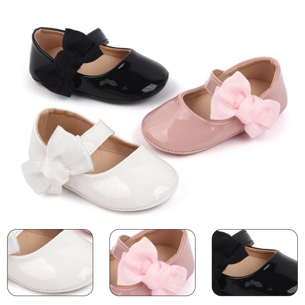 1Pair Useful Toddler Shoes Soft Sole Multifunctional Girl Shoes Faux Leather Toddler Shoes for Outdoor Children Shoes
