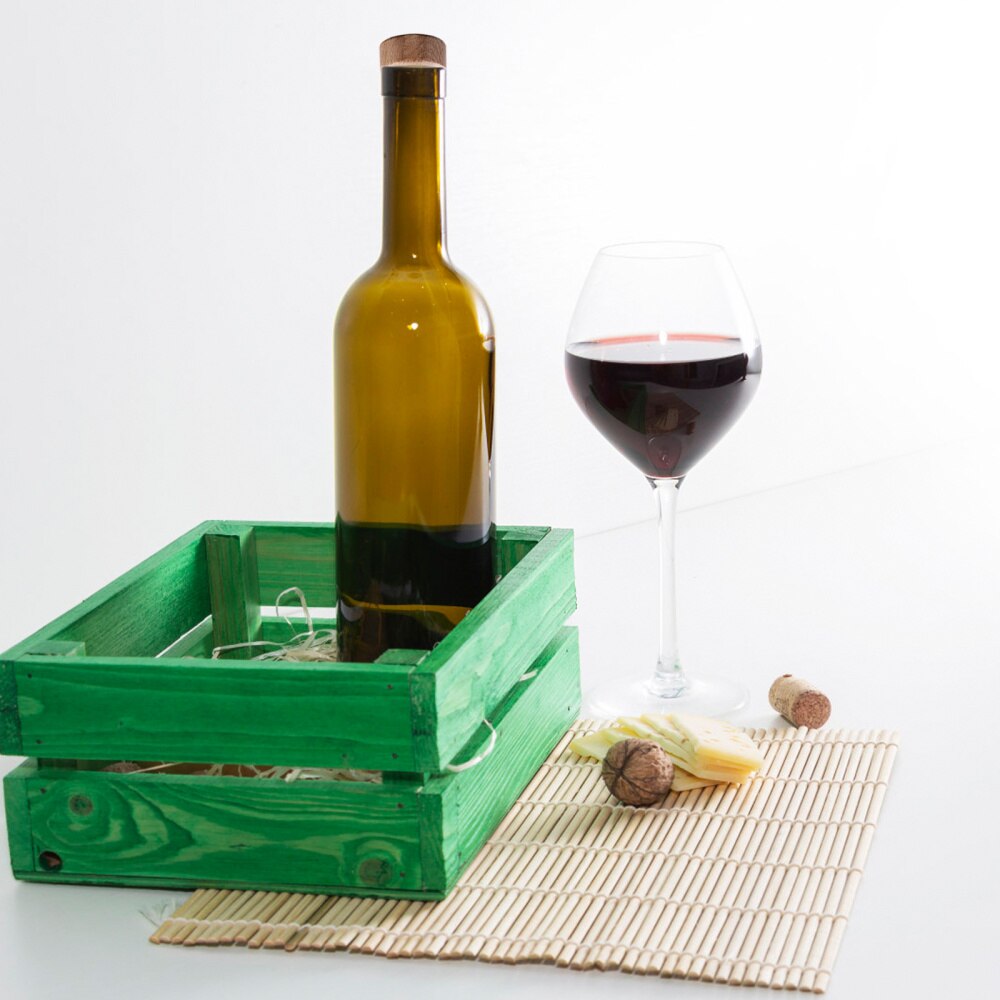 Label Label - houten stapelblokken - Nougat (met of zonder naam) | Label Label | Hip Cadeau
