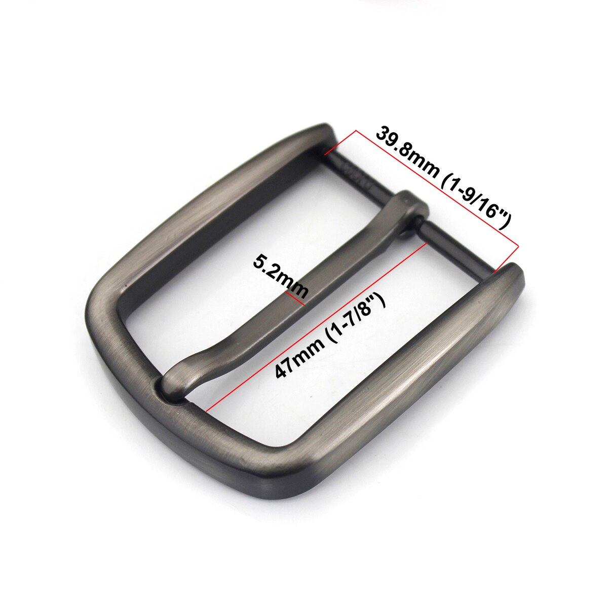 1 stk beltespenne for herre #39 spenner med én pinne med én pinne jeans linningspenner for 37mm-39mm 40mm til håndverkstilbehør i skinn