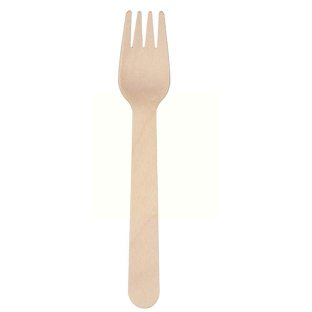 Wegwerp Houten 16Cm Bestek Vorken/Lepels/Cutters Messen Keuken Servies Party Gebruiksvoorwerp Verpakking Dessert Supply Kitchener Tool