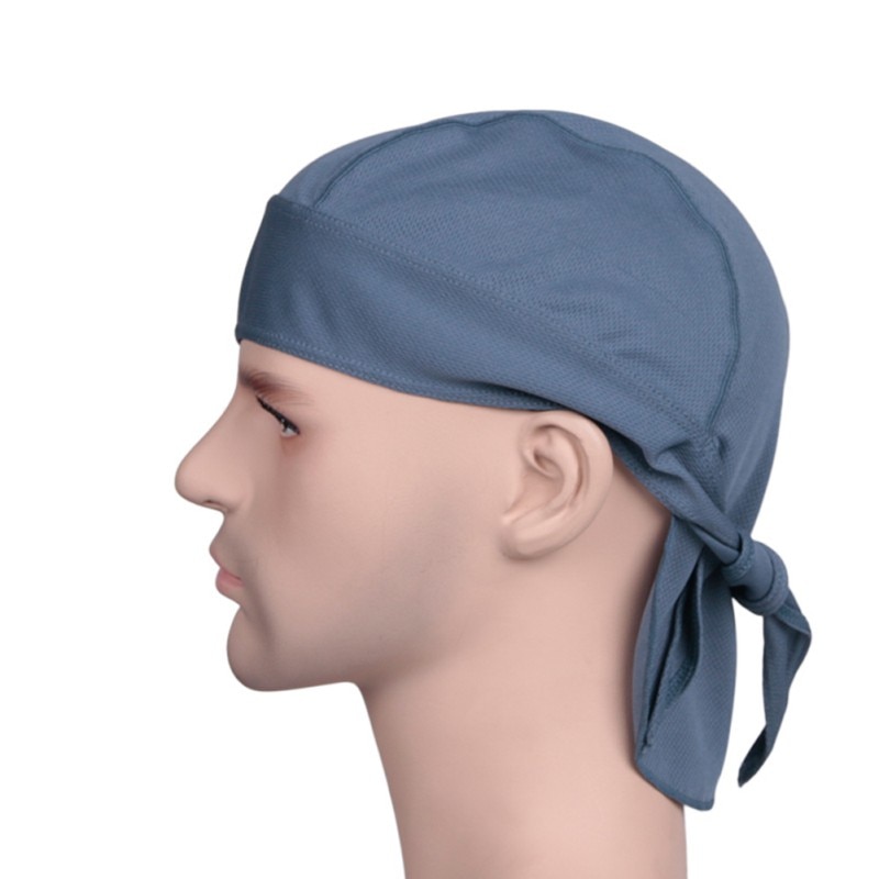 6 Colors Summer Quick Dry Cycling Cap Men Outdoor Head Scarf Headscarf Running Riding Pirate Hat Hood