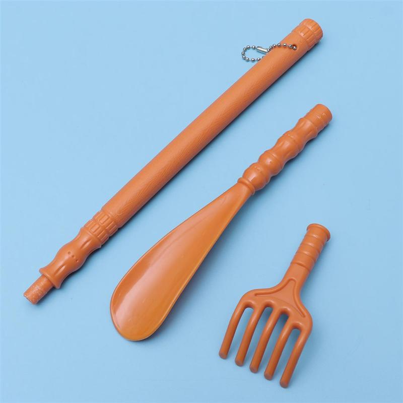 Tiges de Massage multifonctions en résine PP, 1 pièce, pour gratter le dos, griffe de Massage suspendue, corne de chaussure, lève-chaussures