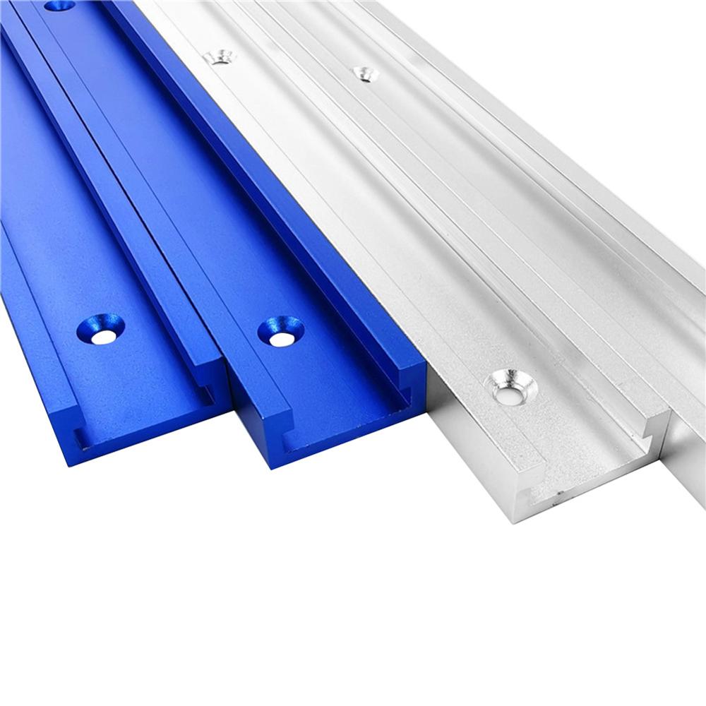 T-track, inglete, barra deslizadora de aleación de aluminio, excelente pista de inglete, sierras de banda para mesa, carpintería, herramienta DIY, tipo-30