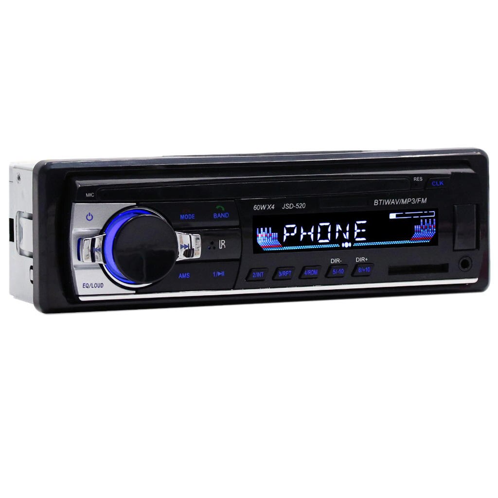 Auto In-Stereo MP3 Speler Apparaat Bluetooth Usb Fm Audio Handsfree Bellen