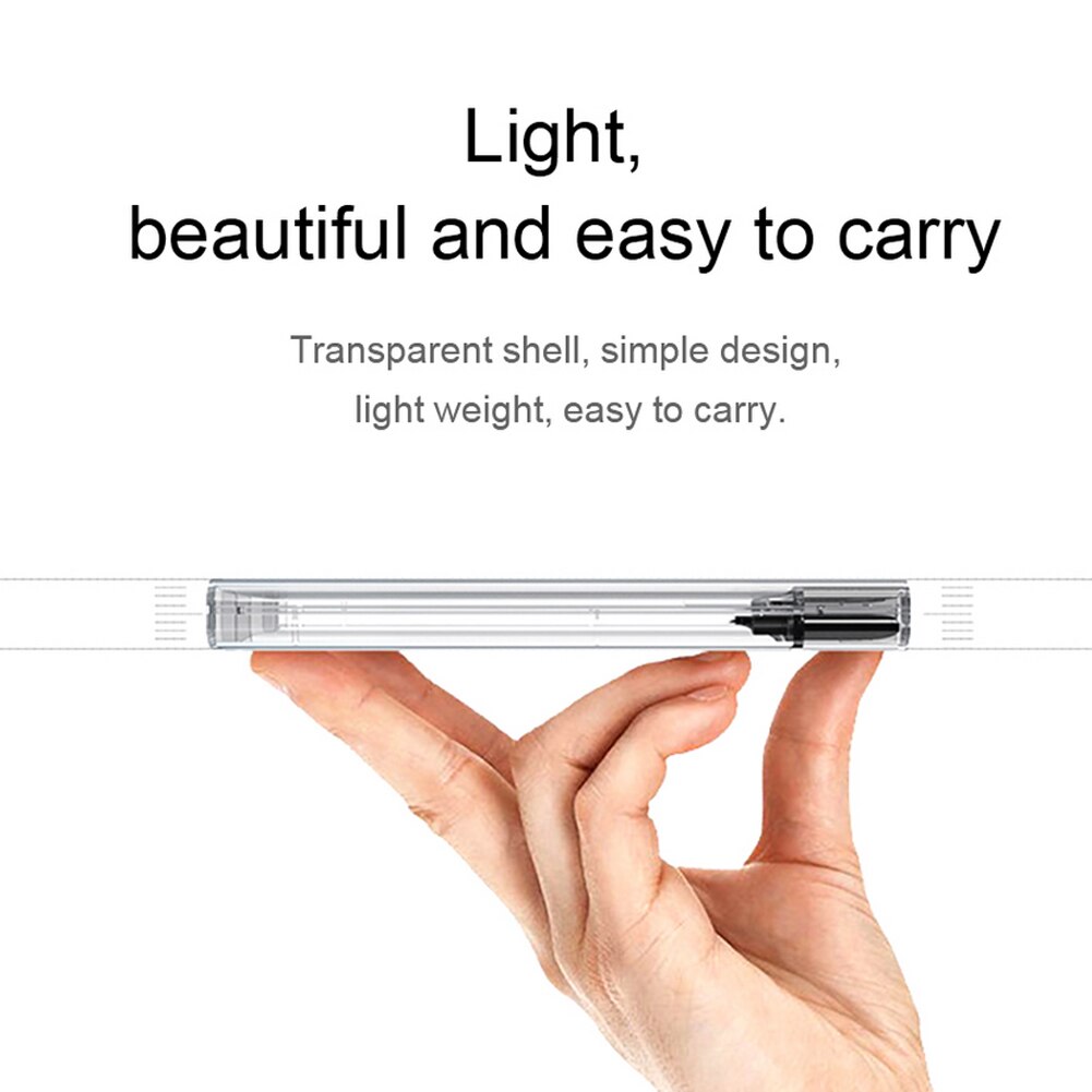 Boîtier de disque dur réversible 2.5 pouces Transparent SATA vers USB 3.1 support pour disque dur sans outil 5Gbps Type C SSD boîtier de disque dur 10Gbps
