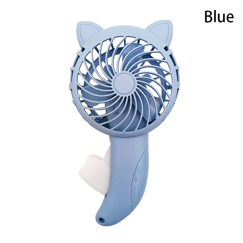 Draagbare Cartoon Schattige Handdrukventilator Mini Handheld Ventilator Zonder Batterij Voor Gebruik Buitenshuis Ventilator Zomer Luchtkoeler Reisventilator