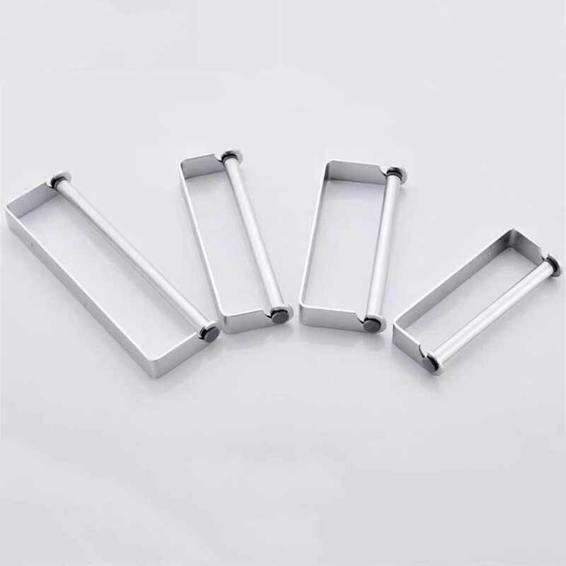 WZLY-estante de película conservante para cocina, dispensador de barras de toalla de papel en rollo de aluminio negro, accesorio de película conservante para el hogar