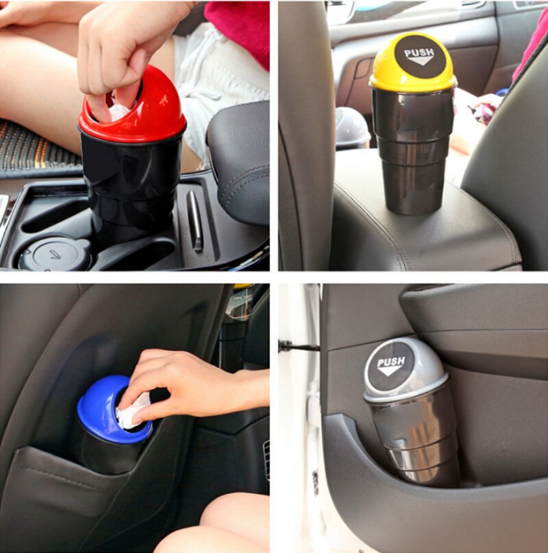 Bil søppelbøtte bil-styling for mini cooper  r52 r53 r55 r56 r58 r59 r60 r61 paceman countryman clubman coupe