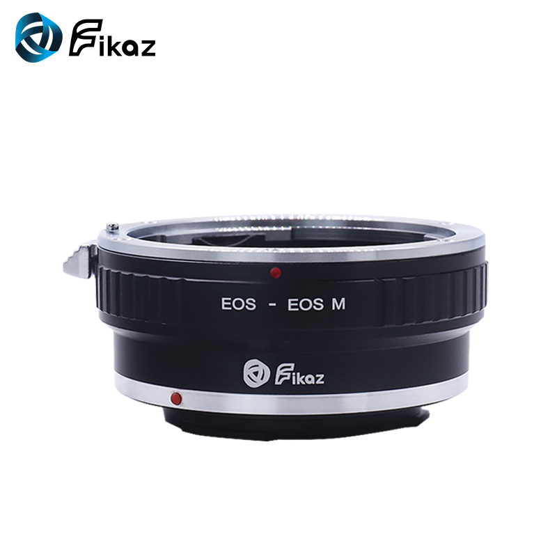 Fikaz pour EOS-EOS M adaptateur d'objectif pour Canon EOS EF EF-S objectif à EOS M EF-M M2 M3 M5 M6 M10 M50 M100 corps d'appareil photo