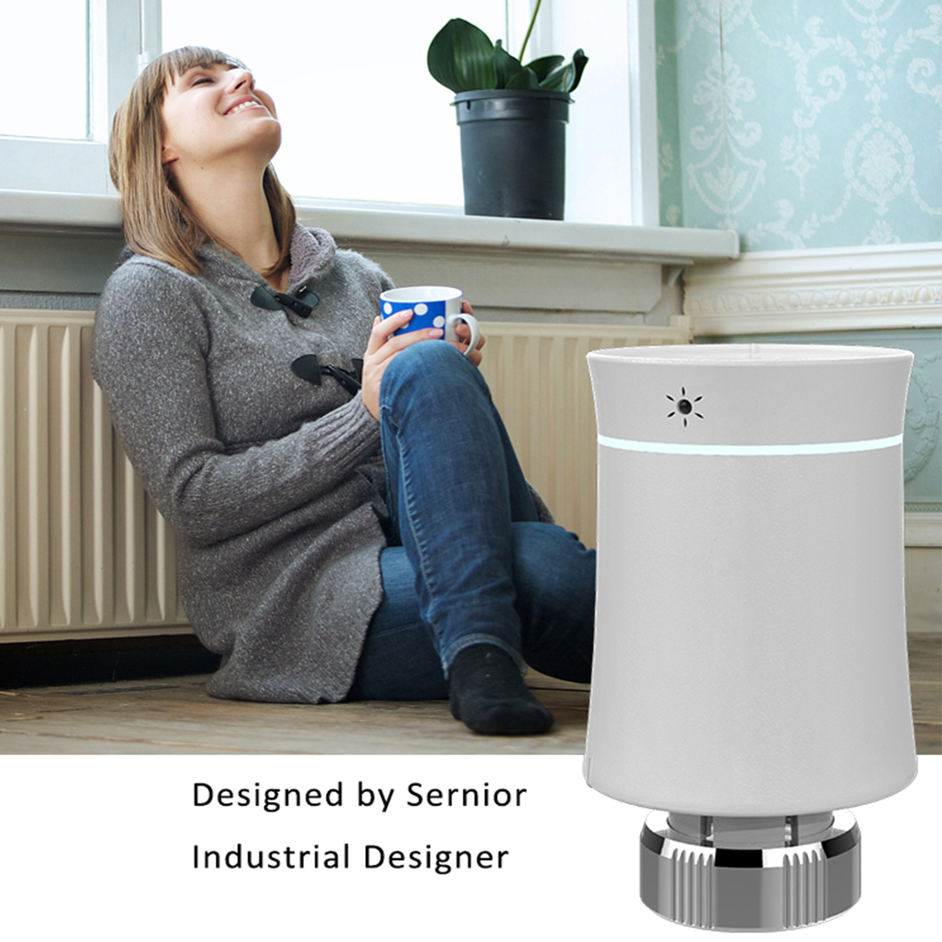 Batteria 3.0V TUYA TRV Zigbee termostato valvola intelligente per riscaldamento a pavimento collettore gateway funziona con Alexa Google casa