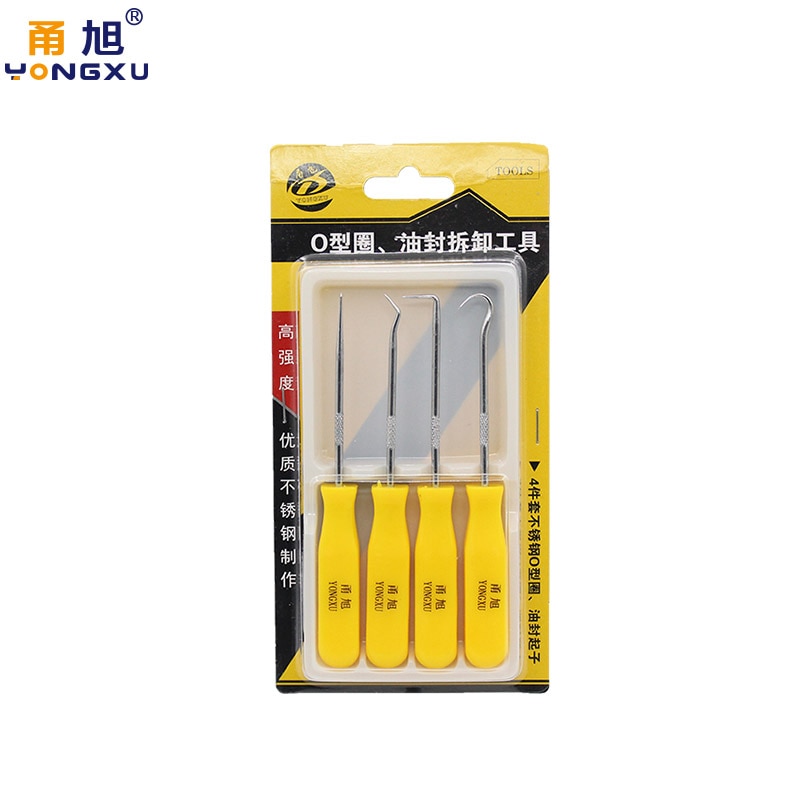 SWANLAKE 6 STKS Pick en Haak Set,99 Lengte Pick Tool Set voor Auto Oliekeerring/O-Ring Seal Pakking Pick Mini Haken Puller