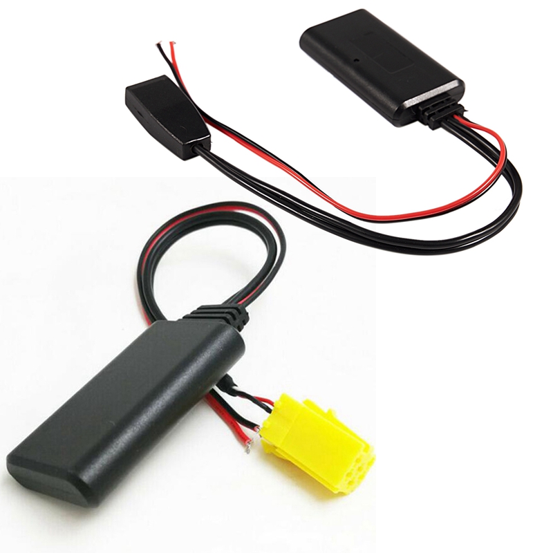 Adaptateur AUX Bluetooth 10 broches pour BMW E46, 2 pièces, Module Audio CD Business pour voiture