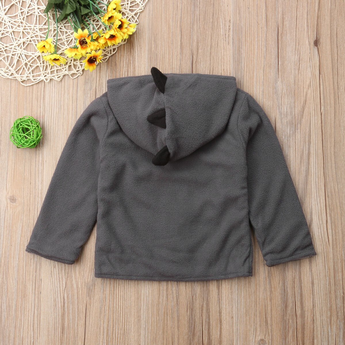 Emmababy Toddler Kids Baby Girl Boy Fleece Tops Dinosaur Print Jacket Coat 1-4T