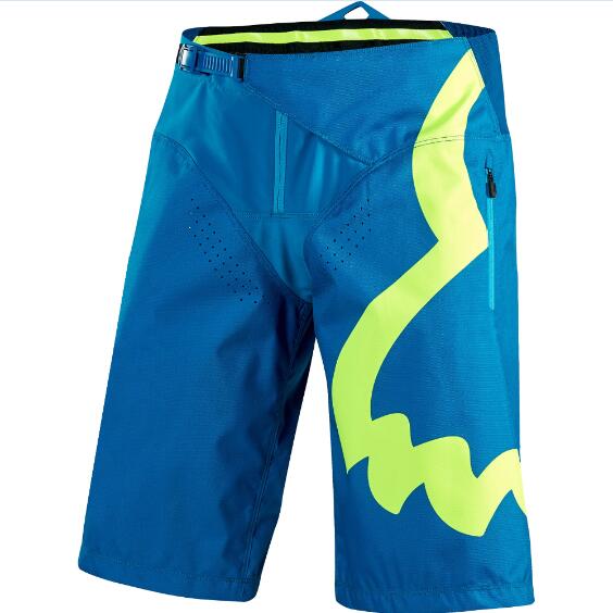 Troy fox  mx 360 fietsbroek blauw mtb dh dirt bike racemotor mountainbike downhill mx herenbroek: Blauw / 32