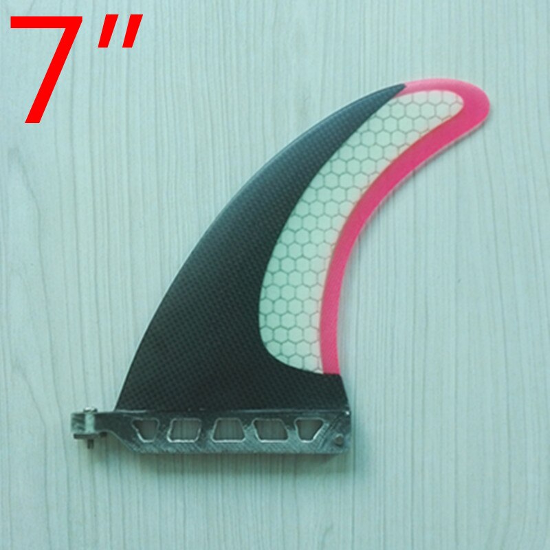 Srfda surffausrivat, koko 7 "ja 2 kpl gl wir surffilauta longboard fin hunajakenno hiili surffausrivat