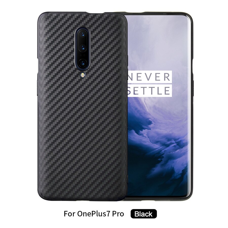 Carbon Fiber Case Voor Oneplus 7 7 Pro 1 + 7 Pro Case Soft Silicone ultradunne Cover Voor een Plus 6 5 5T 1 + 6 Shockproof Shell: For Oneplus 5T / 3