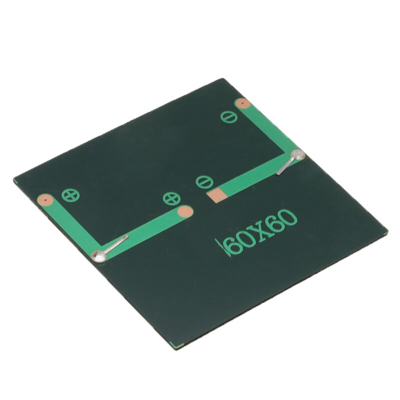 1pc Mini Solar Panel 2V 80mA 0.08A 0.16W 60*60mm For Mini Solar Panel Charging And Electricity Generation