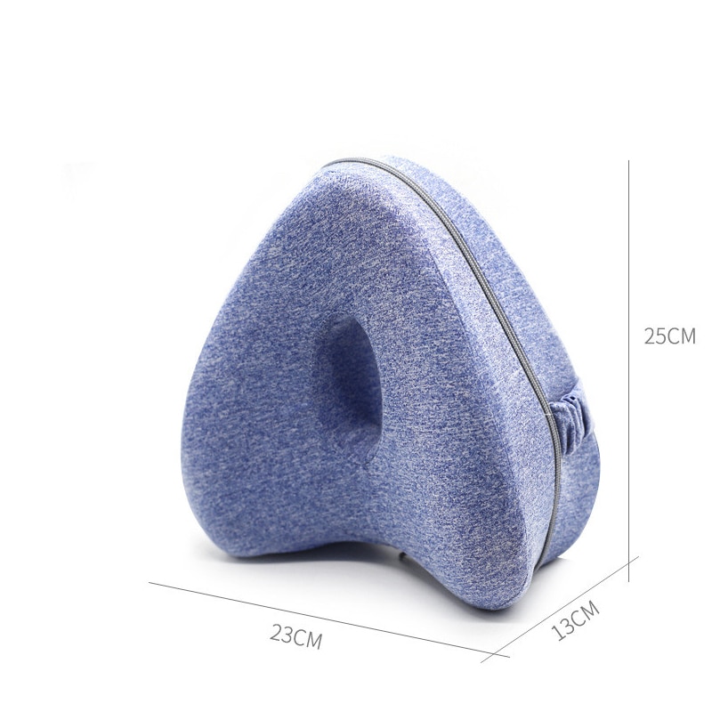Ortopedisk kudde för att sova memory foam benkuddar knästödskudde mellan benen för höftvärk ischias