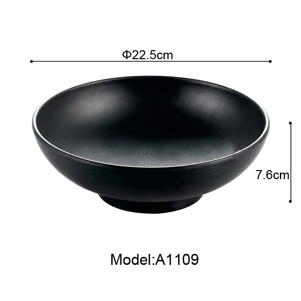 Melamine Servies Vorst Kom 12 Inch Grote Slakom Met Westerse Restaurant A5 Melamine Kommen Melamine Servies: A1109