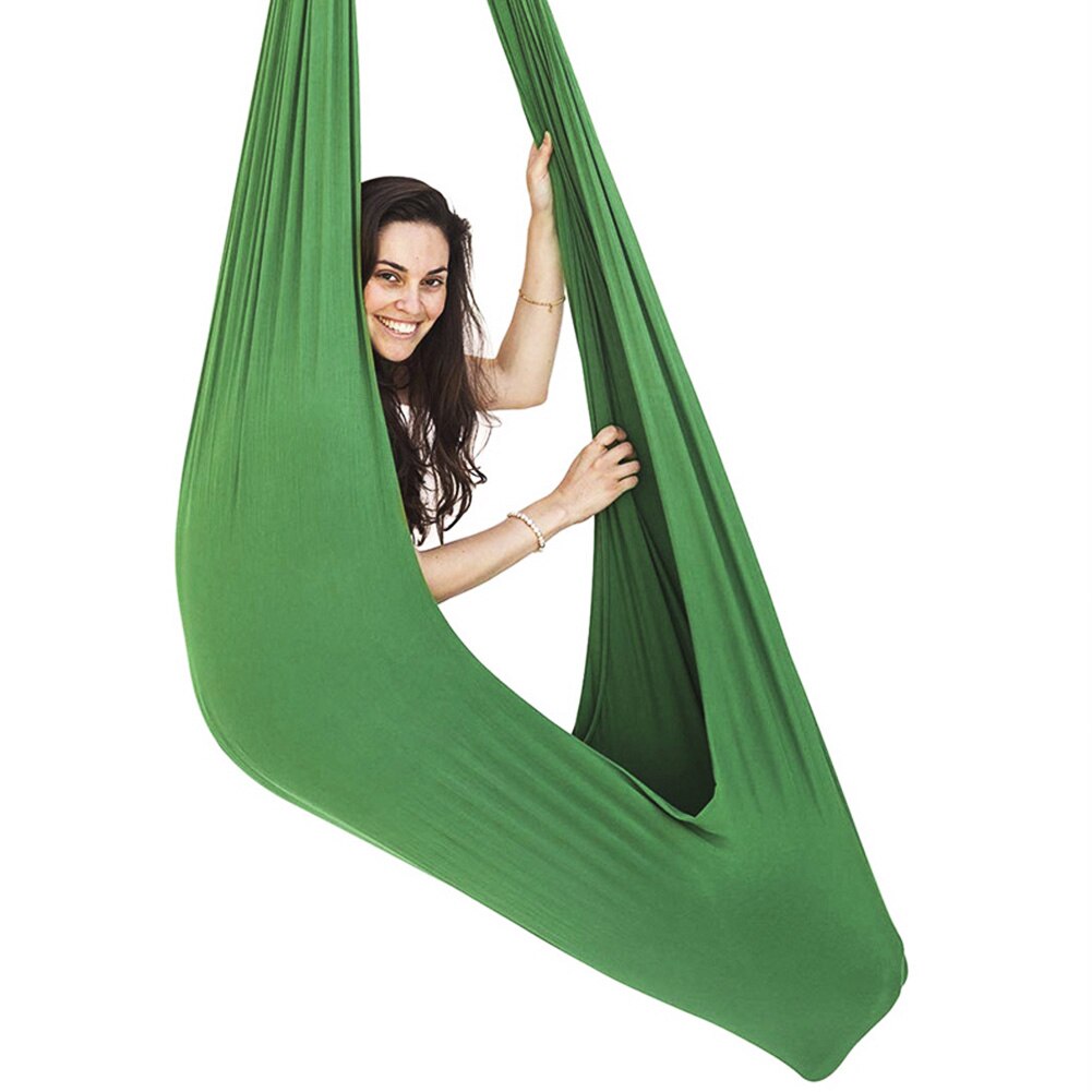 Gevoel Trainning Swing Yoga Vliegende Hangmat Swing Grote Kalmerend Effect Op Kinderen Met Zintuiglijke Behoeften Snuggle Swing 150*280cm