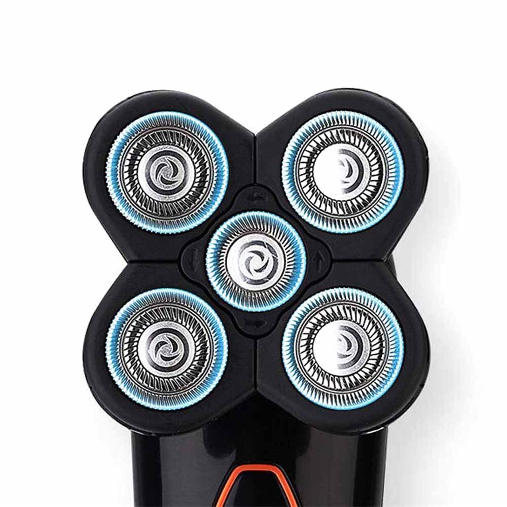 5 in 1 mannen scheerapparaat elektrisch scheerapparaat haartrimmer waterdicht oplaadbaar scheerapparaat kaal voor mannen mannen usb scheerapparaten scheerapparaten