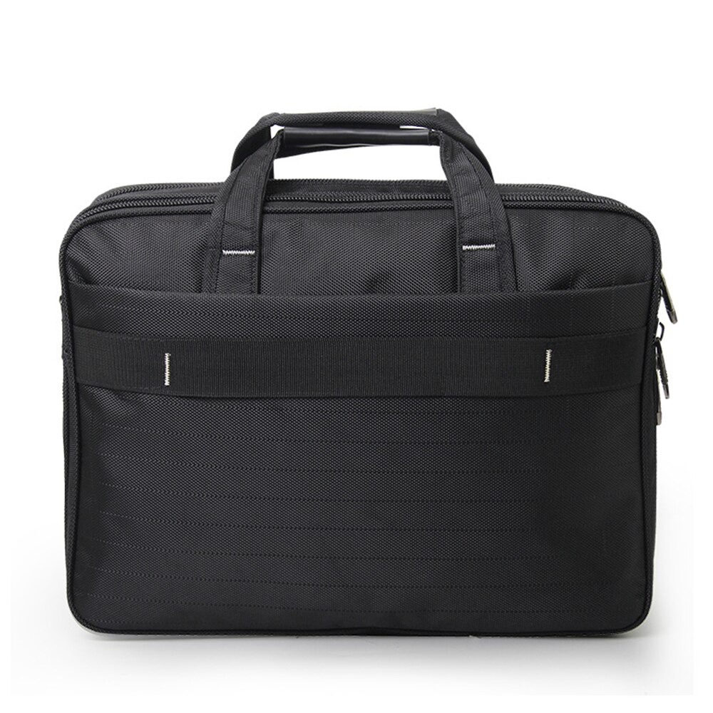 Homme Mallette D'affaires Mâle 16 pouces Pochette D'ordinateur Noir Sac À Bandoulière Multi-poches sacs de voyage Grande Capacité Sac de Documents XA921