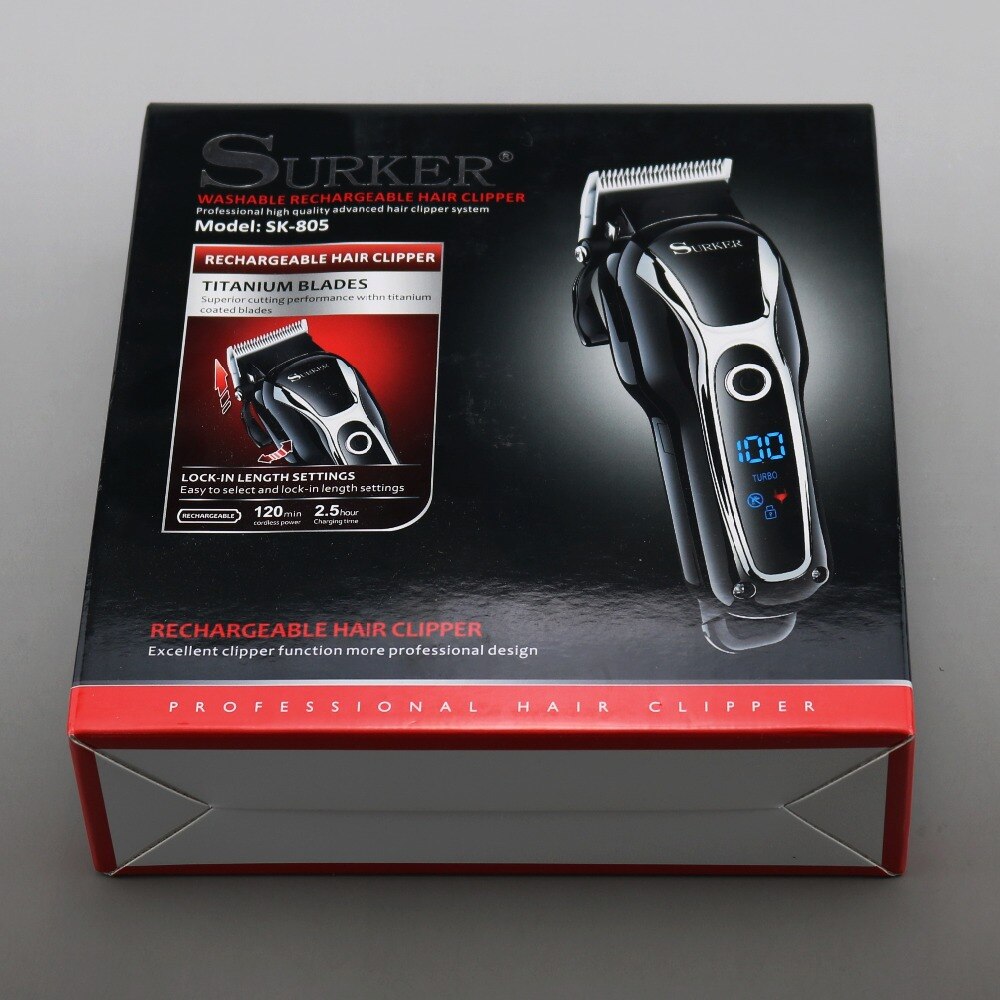Turbo hair clipper barber hair trimmer electirc trimer electric hair cutter adjustable hair cutting machine haircut
