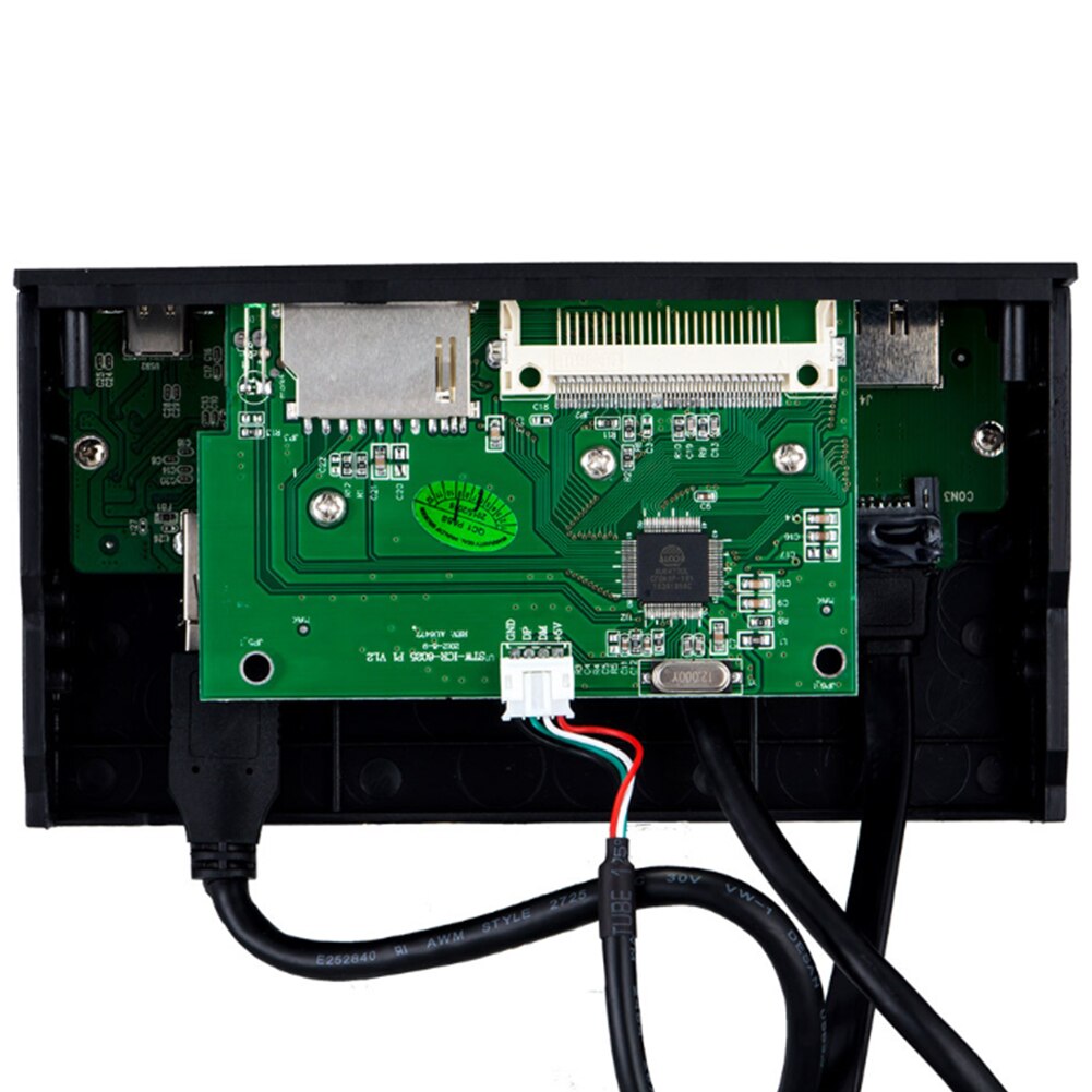 Painel frontal multiportas usb 3.0, leitor de cartão sd, usb 3.0 esata tipo-c md tf, hub usb