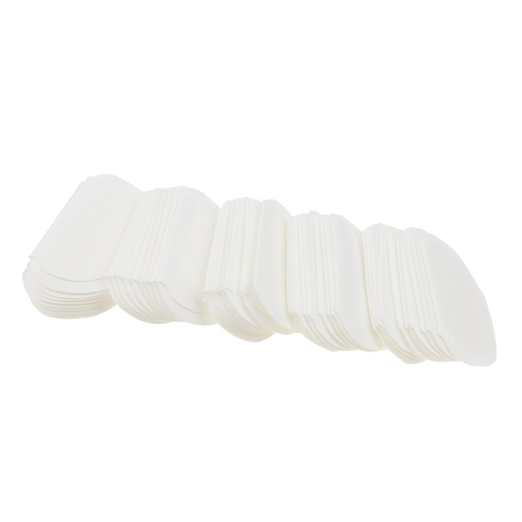 50 stk underarm armhule sved sved pads stærke absorberende anti-skrid holde klud tør: Hvid