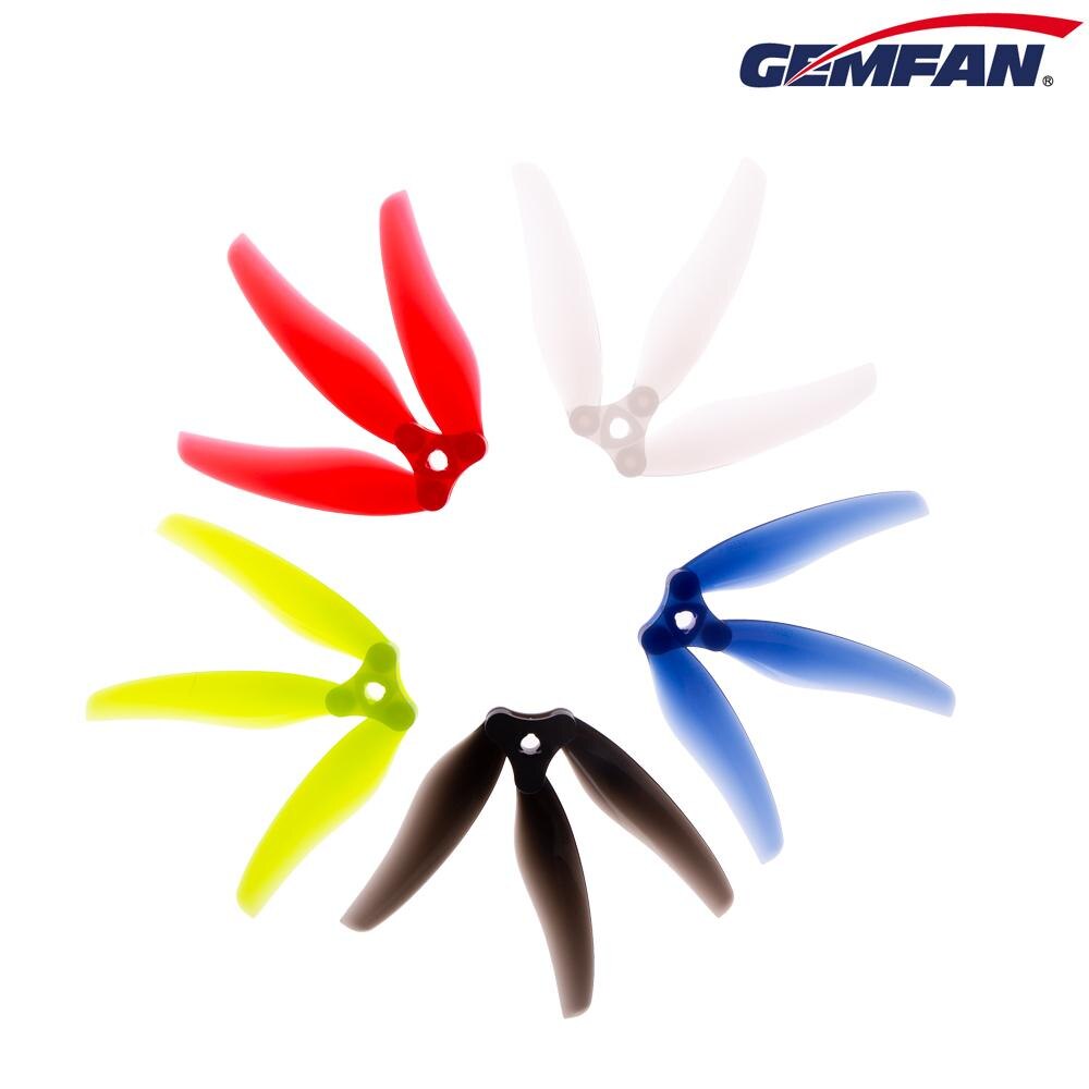 10Pairs GEMFAN Floppy Proppy F5135 F6030 5.1/ 6inch Foldable 3-Blade Propeller for FPV Freestyle Long Range 4/6S 5/6inch Drones