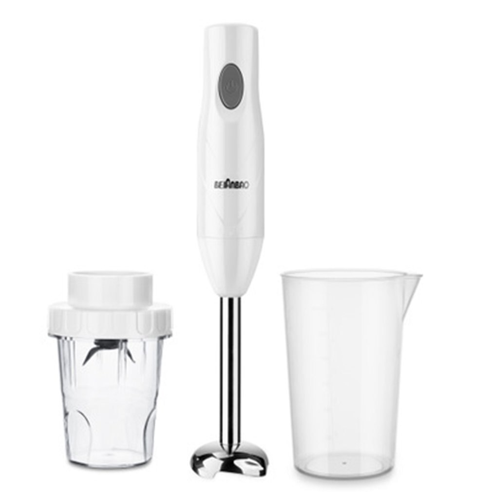 4 in 1 rostfritt stål manuell nedsänkning mixer grönsaksblandare köttkvarn 500ml kvarn mixer 800ml smoothie kopp: Mörk khaki