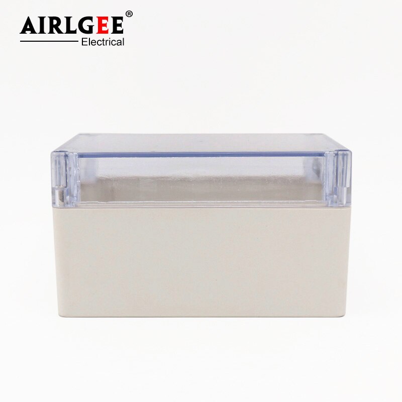 160 x110 x90mm transparent cover plastic waterproof and dustproof sealed junction box electrical box power supply line box